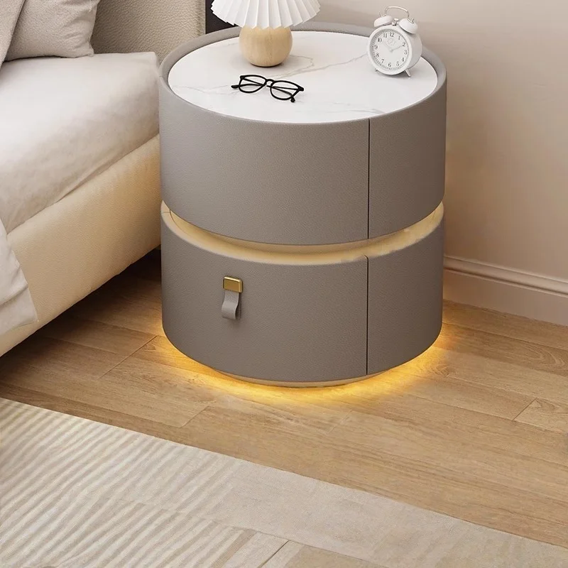 

Modern Wall Mounted Nightstand Luxury Wooden Bedside Table Space Saving Bedroom Furniture Minimalist Elegant Home Decor