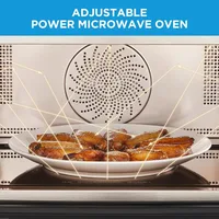 Multifunctional 4 in 1 Microwave Oven with Air Fryer Steamer 32 Auto Programs Touch Screen 23L 3