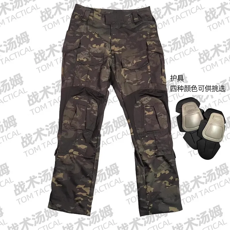 

TACTICAL TOM Multi-camouflage MCBK GEN3 Dark Night Camouflage G3 Tactical Hunting cargo Combat Outdoor Climbing pants