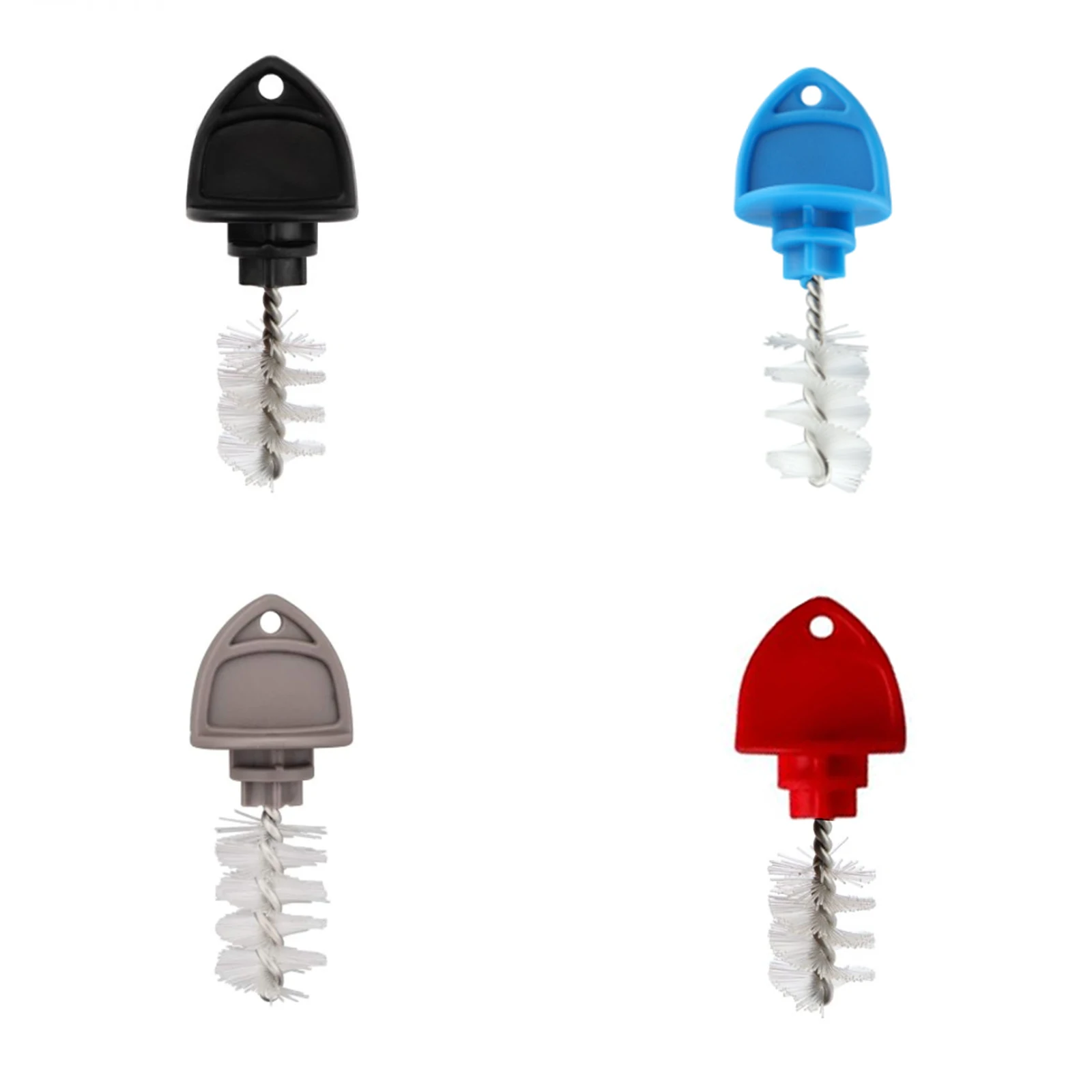 Grifo de cerveza de barril con cepillo y enchufe, grifo de cerveza de barril de tapado, cepillo duradero, diseño escalonado, se adapta a grifos de cerveza de EE. UU. Y UE, 5 piezas por lote