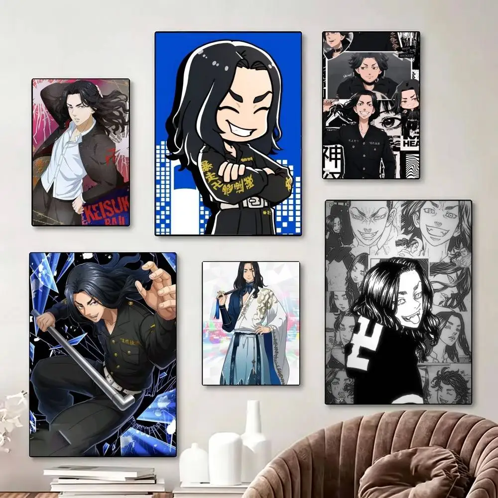 

Keisuke B-Baji Poster Perfect Space Sticker Self Adhesive for Office Home Theater Wall Art Decor Fancy Gift