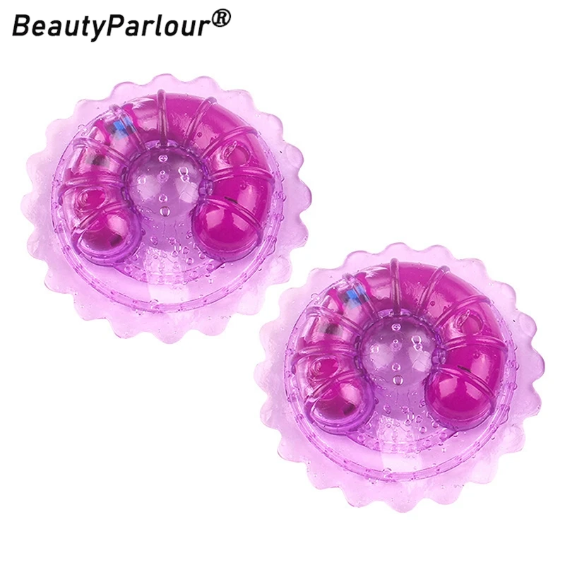 2pcs Nipple Clip Vibrators Nipple Breast Massage G spot Stimulation Nipple Sticker Vibrators Sex Toys for Women