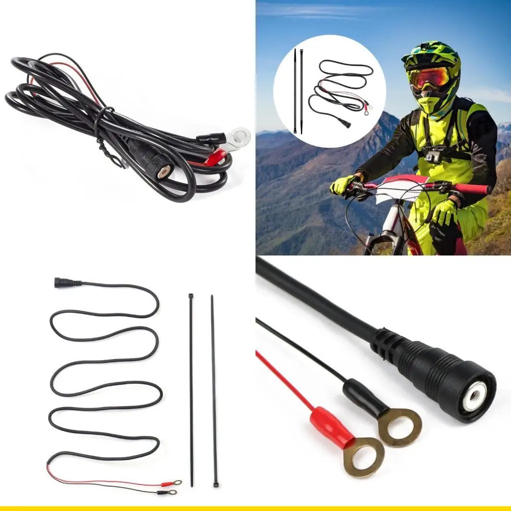SZCH Professional Grade Helmet Heating Cable Cord For Snow Bike And Motorcycle Riders