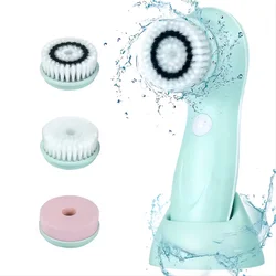 Gezichtsreinigingsborstel Gezicht Scrubber Elektrische Exfoliërende Spin Reiniger Apparaat Waterdichte Diepe Reiniging Massage Verwijderen Mee-Eter