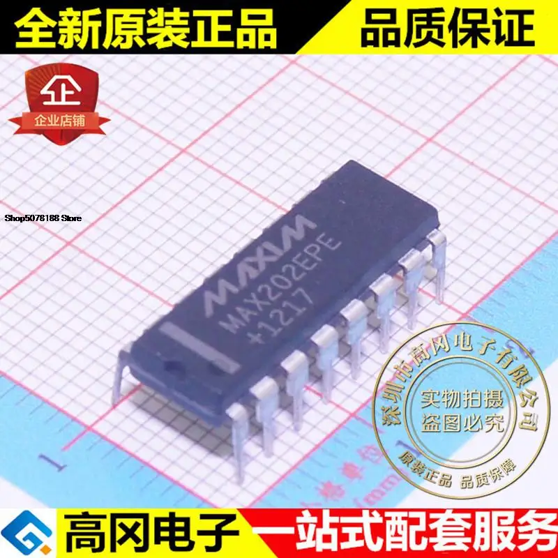 

5 шт. MAX202EPE MAX202 DIP16 максимум Оригинальный Новый Быстрая доставка