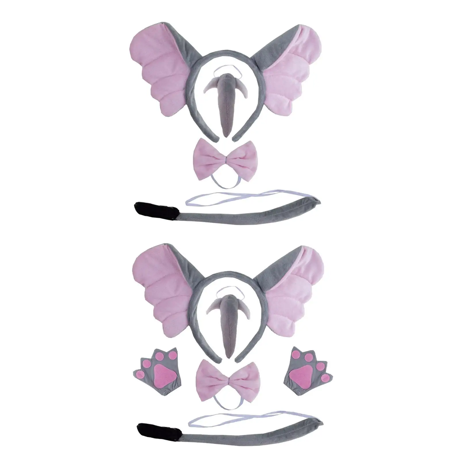 Elephant Costume Accessory Set Cosplay for Masquerade Roles