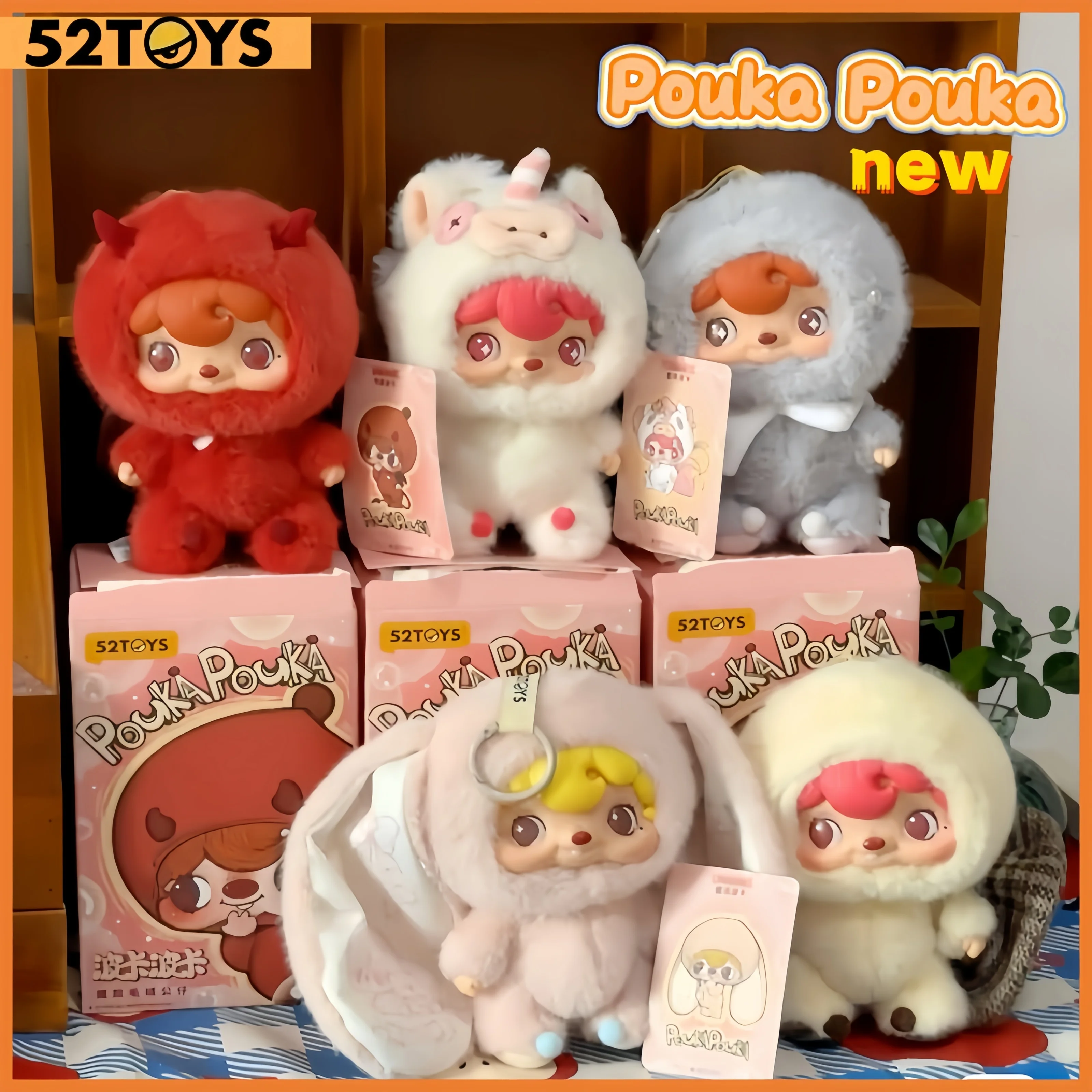 

In Stock 52toys Poukapouka Winter'S Letter Vinyl Pouka Capoka Vinyl Plush Doll Toys Cute Plush Doll Birthday Gifts Toys