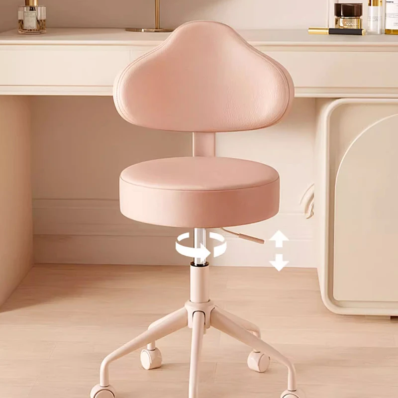 

ZDressing Small Chair Apartment Home Beauty Makeup Desk Swivel Chair Office Lifting Bedroom Computer Silla Oficina FurnitureZ