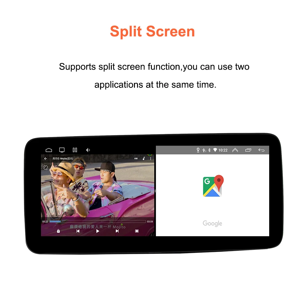 Bonroad 8.8 "CarPlay Android 14 Auto Radio For Audi A6 C6 4f 2005-2012 MMI 2G 3G Car Stereo Multimedia Player Screen Headunit