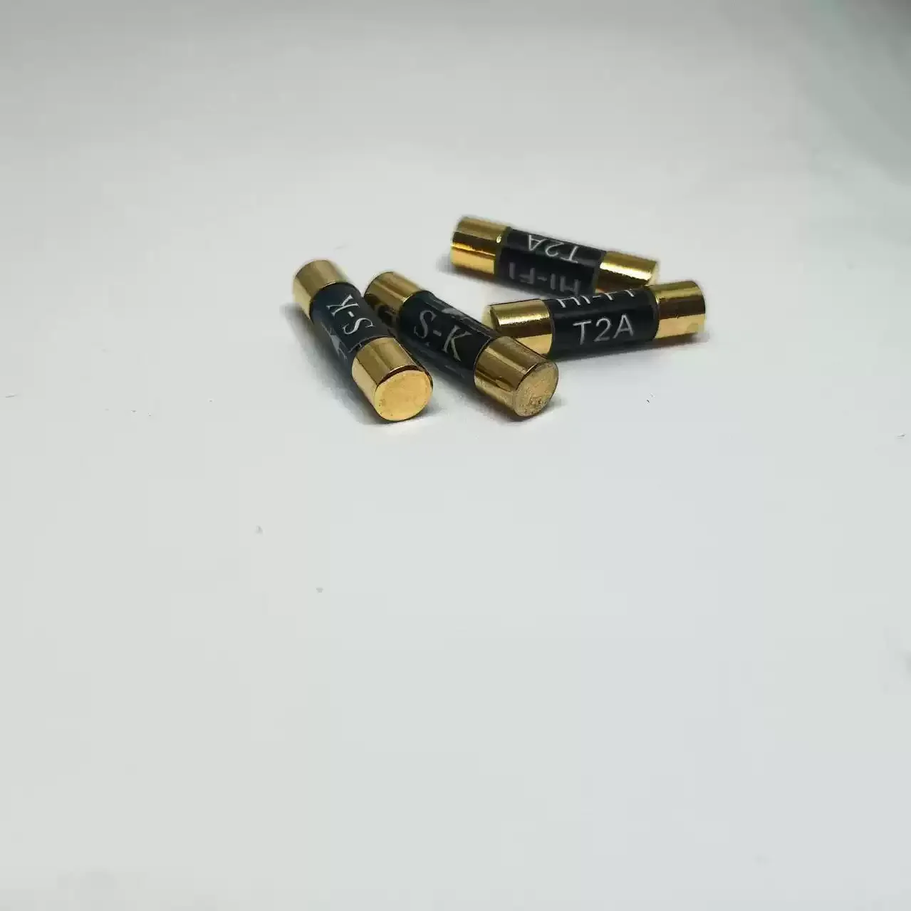 1pcs Fuse tube for S-K nano oil immersion fuse 5x20mm hifi fever sterling silver CD pre-amplifier
