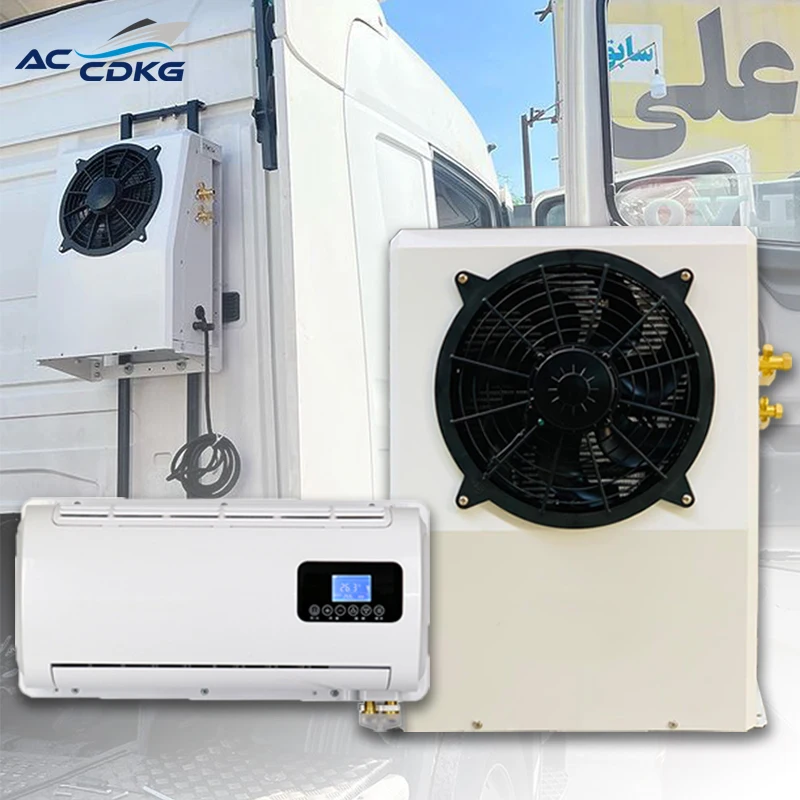

Кондиционер Cold King 24V DC 700W для тракторов, грузовиков, бульдозеров, фургонов, новый, с хладагентом R134a