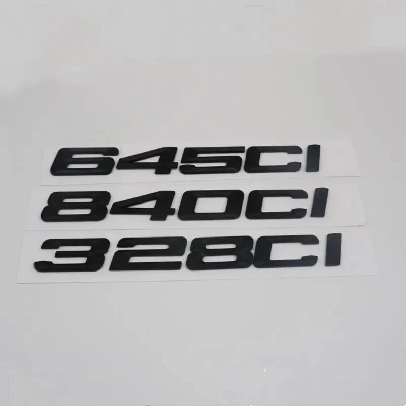 For BMW 320ci 328ci 330ci 325ci 325xi 535xi 520xi 528xi 530xi 520xd 330xd 335is 645ci 840ci 320si Rear Boot Emblem Badge Letters view 2
