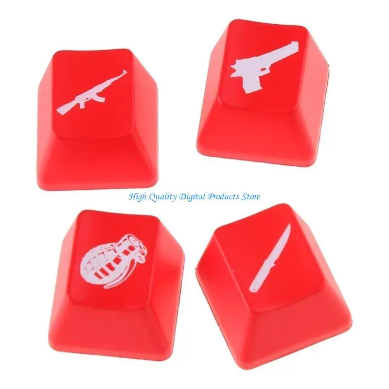 

U2JE Game for Key Caps DIY Gaming Mechanical Keycap forDirections Keys ABS OEM