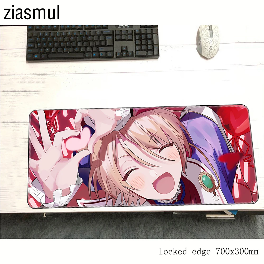 Ensemble Stars Gamer Mouse Pad Anime Teclado Gamer Laptop Accessories Gaming Laptops Keyboard Mat Desk Protector Deskmat Mats