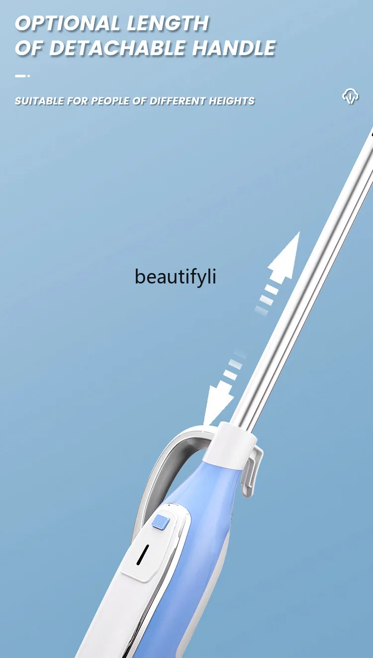 ممسحة بخارية منزلية لتنظيف درجة الحرارة العالية، ماكينة تنظيف الأرضيات الكهربائية المحمولة