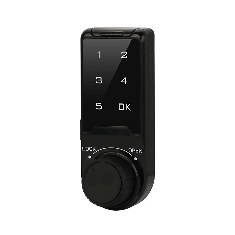 Touch Keypad Digital Password Code Cabinet Drawer Wooden Lock For Home Office Hotel Gym Swimming Pool