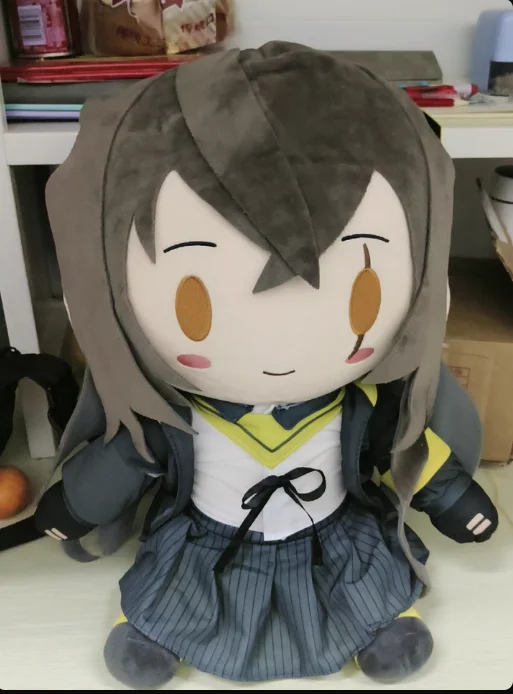 

Game Anime Girls Frontline UMP45 40cm Cartoon Figure Idol Body Dress Up Sitting Posture Figures Pillow Cute Gift Cosplay cute