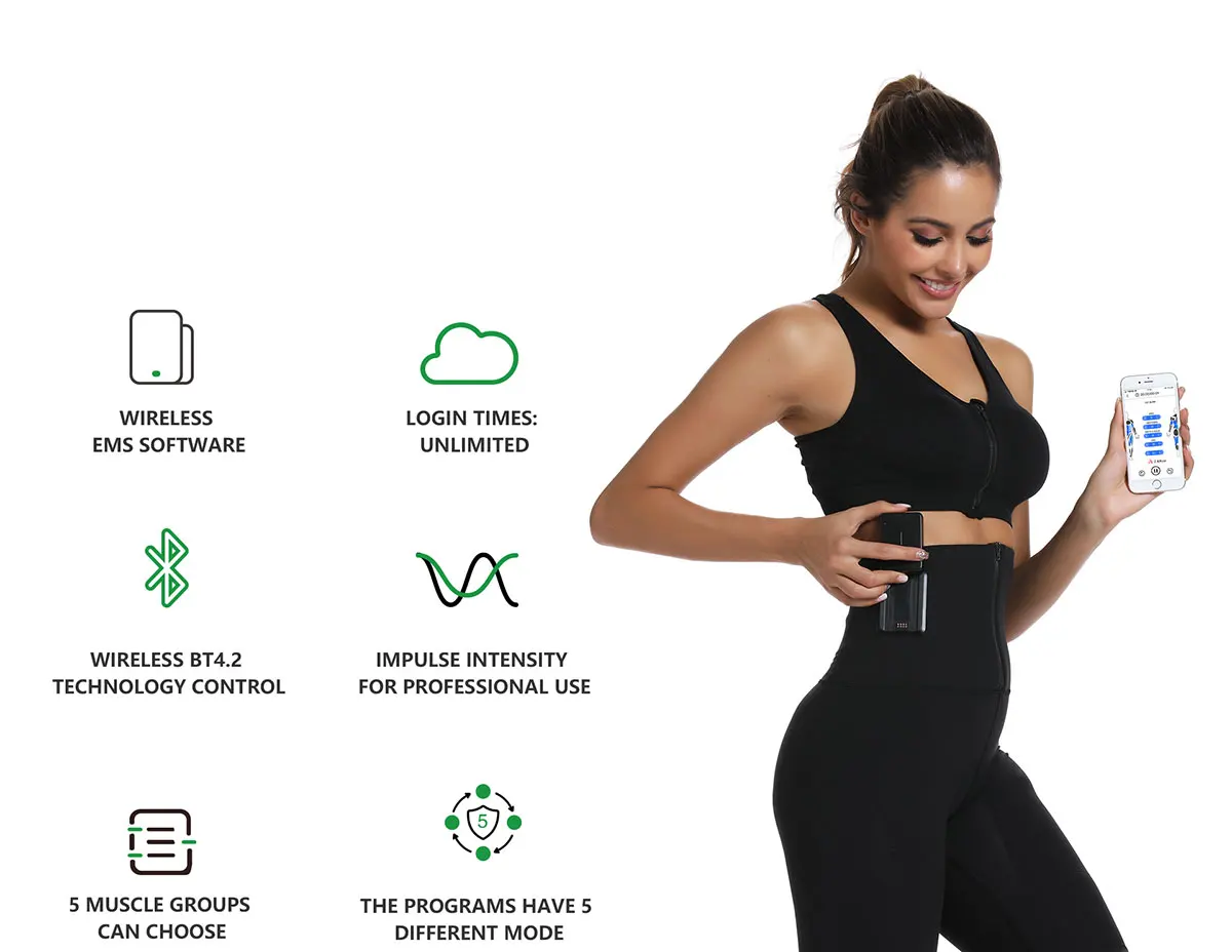 Wireless Lower Body Muscle Training Pants / Ems Slimming  Pant   Shorts 