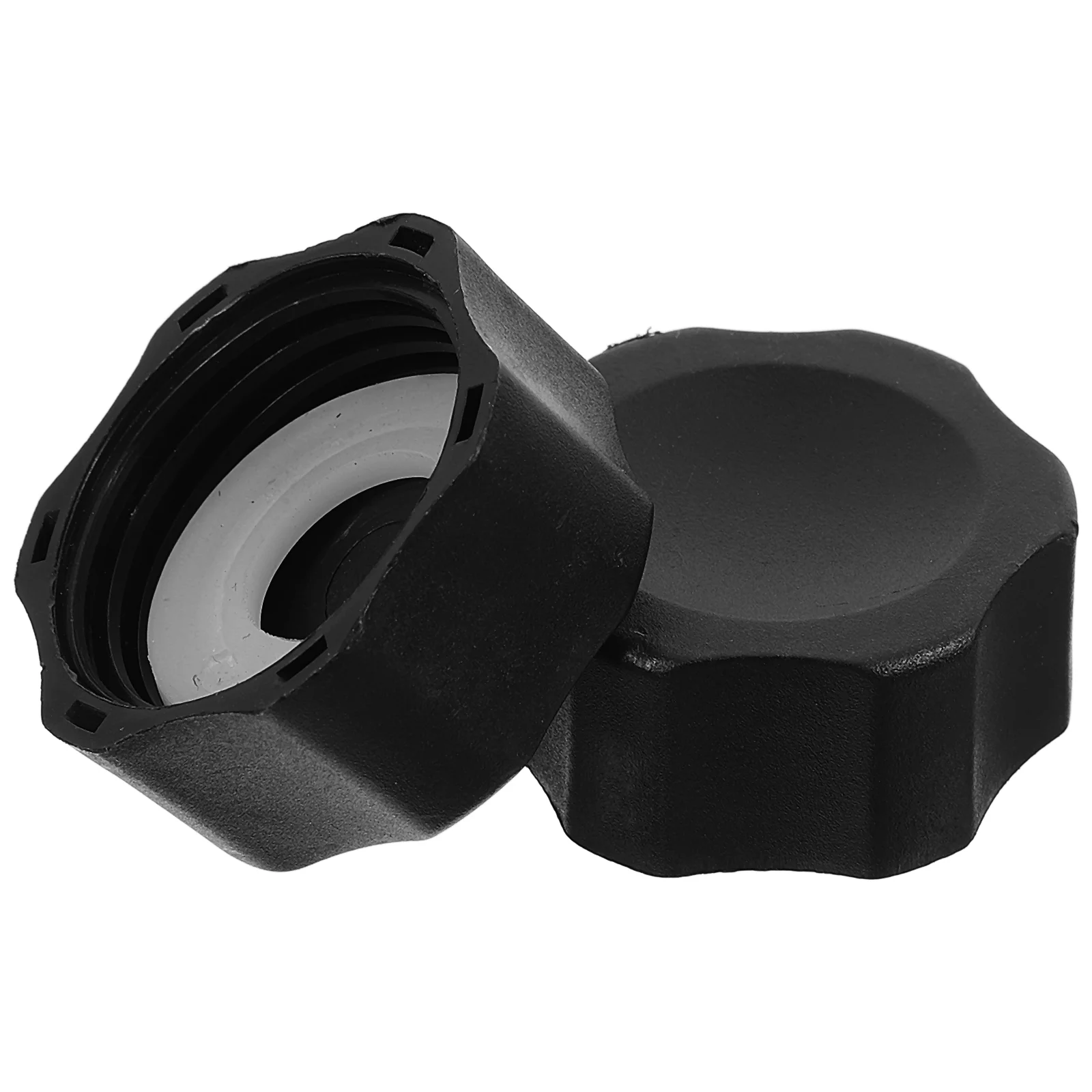 2pcs Outdoor Umbrella Base Cover Drainage Hole Black Plastic Rain Heavy Duty Sand Bags Patio Stand Insert Water Sack