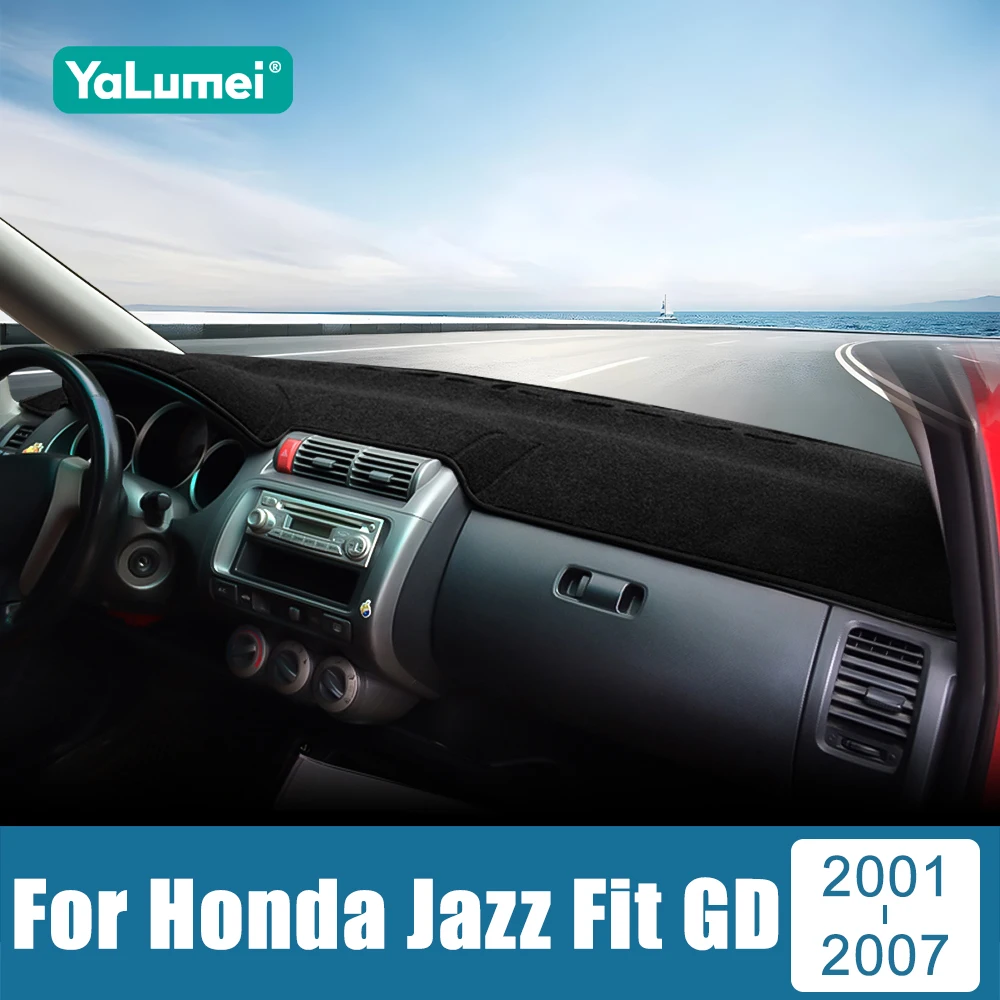

Car Dashboard Cover For Honda Fit Jazz MK1 2001 2002 2003 2004 2005 2006 2007 Instrument Desk Sun Shade Mat Pad Accessories