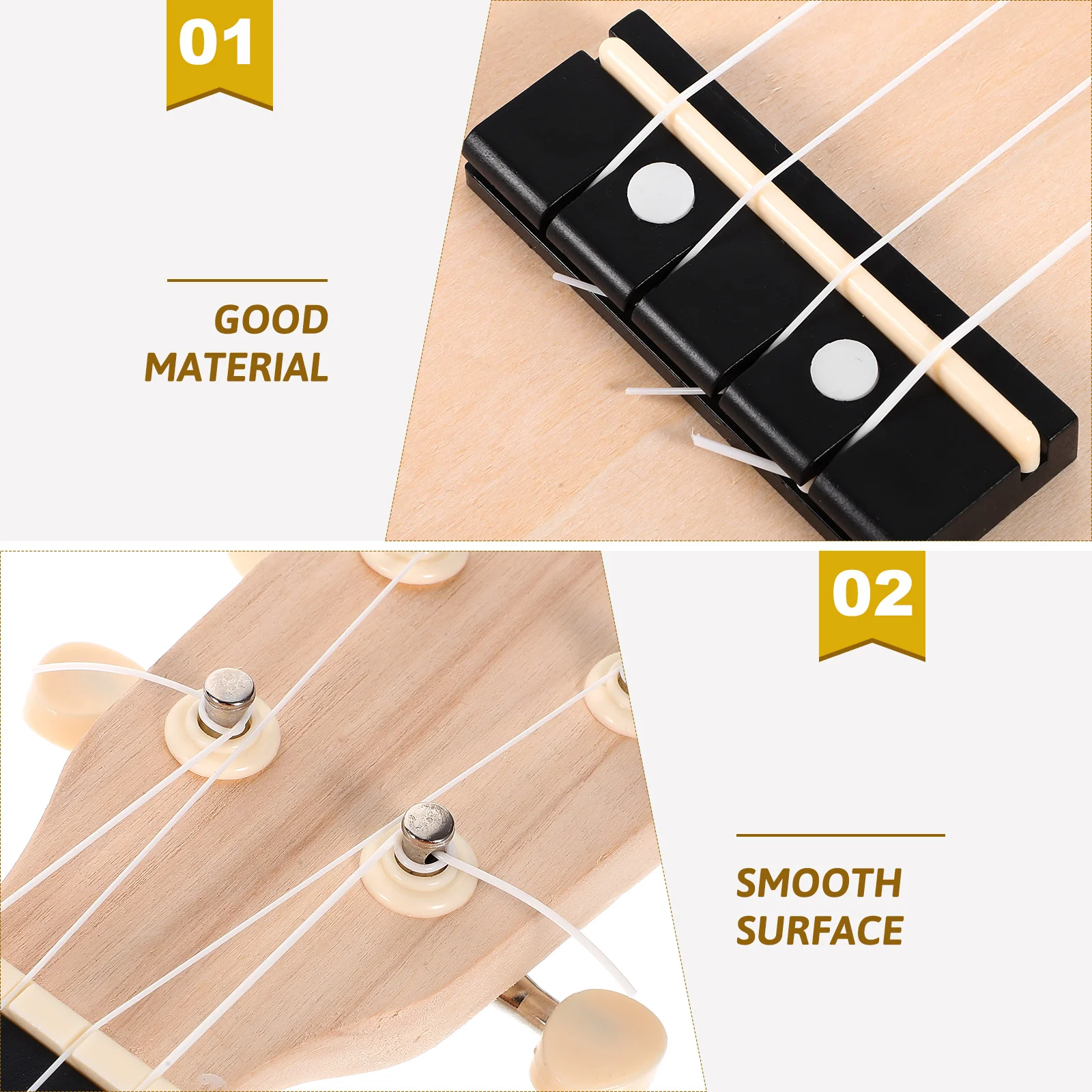 

Ukulele Material Pack Diy Guitar Kids Musical Instruments Touch Kit Make Wooden Build Your Own Toddler