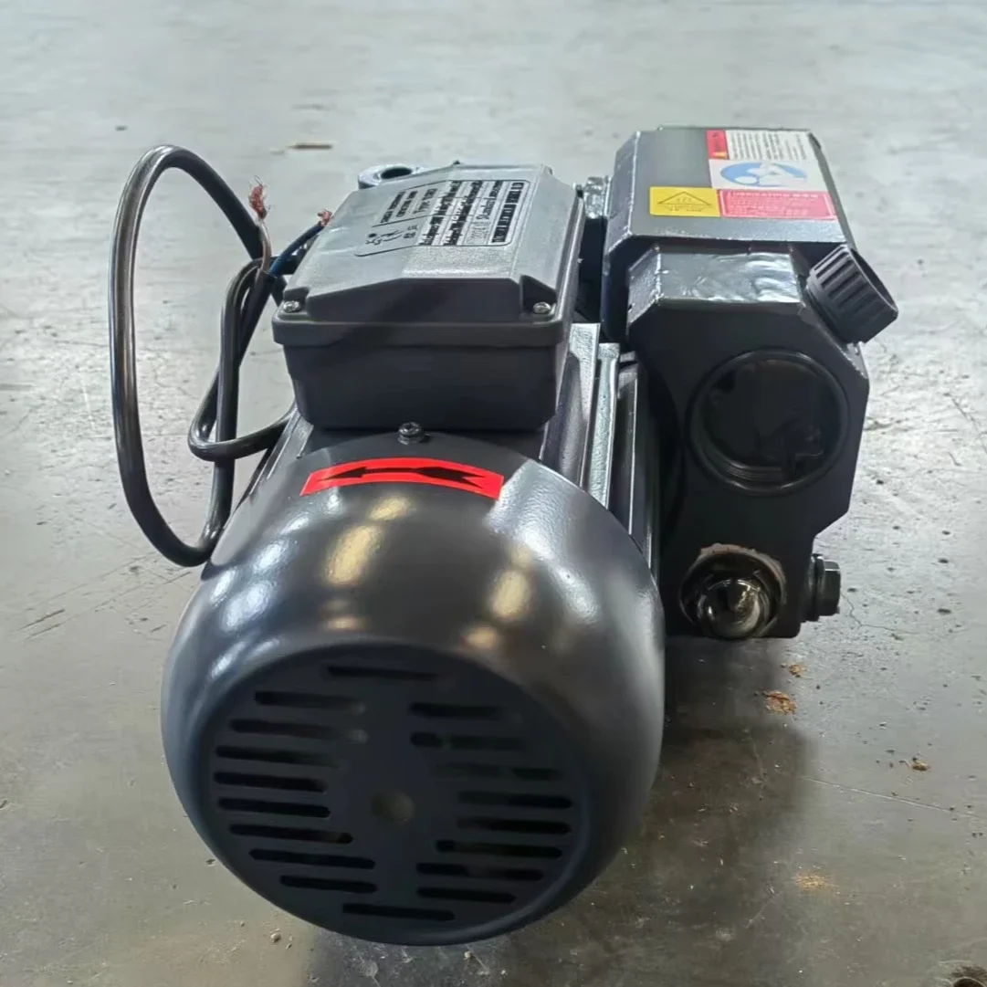 Small Power and Large Suction 1HP CE 0.75KW 3 Phase 380V 25m3/h Dry Running Oil Sealed W1.025 Rotary Vane Oil Vacuum Pump