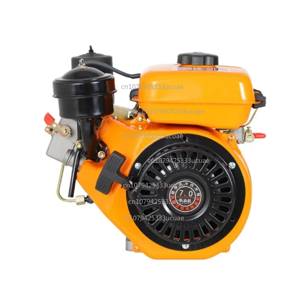 168F small air-cooled 4 horsepower water pump boat power paddle hanger thresher