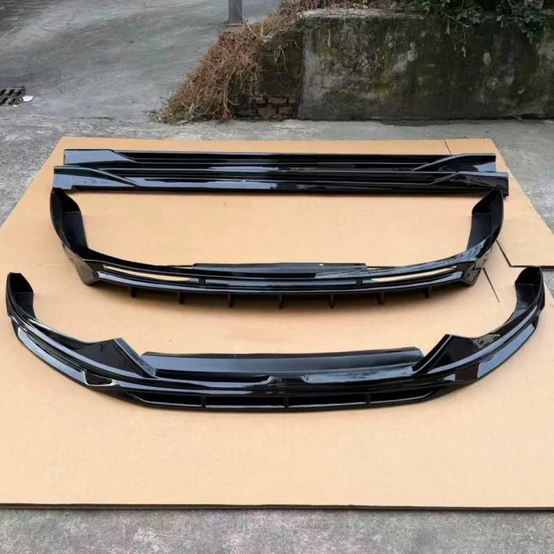 unpainted car kit for Xpeng Mona M03 modified front shovel rear lip side skirt auto accessories