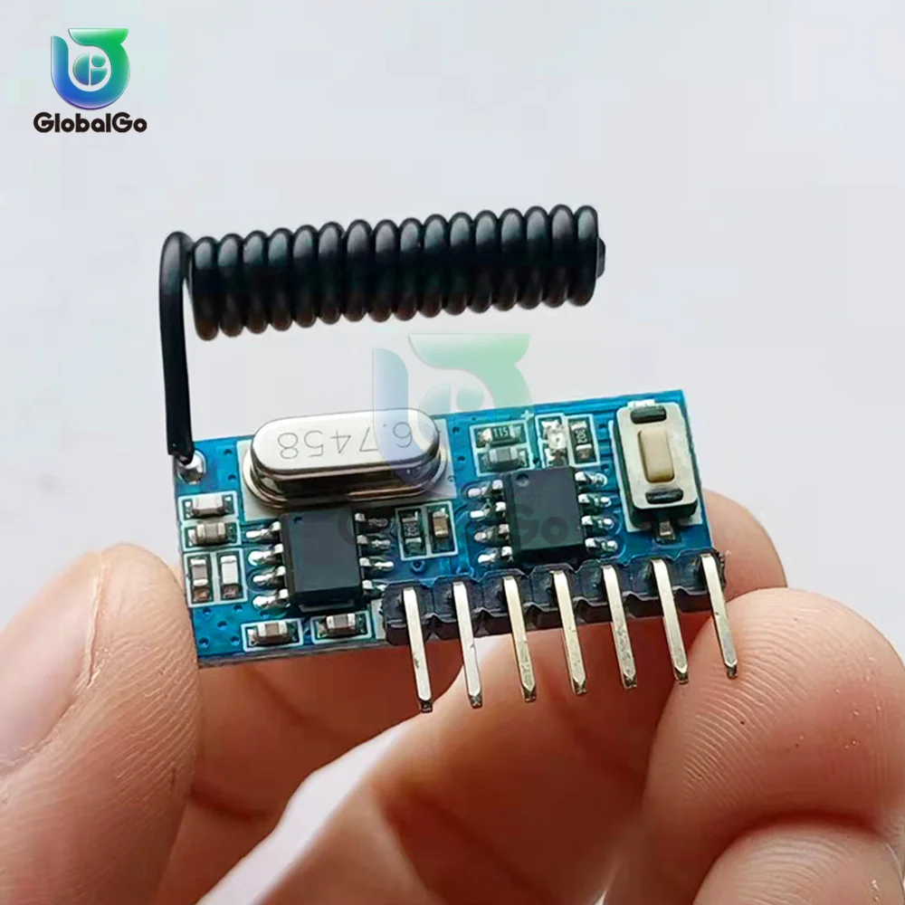 433Mhz 315Mhz Superheterodyne Rf Ontvanger En Zender Module Draadloze Breed Voltage Decodering Ontvanger 4 Kanaals Output Module
