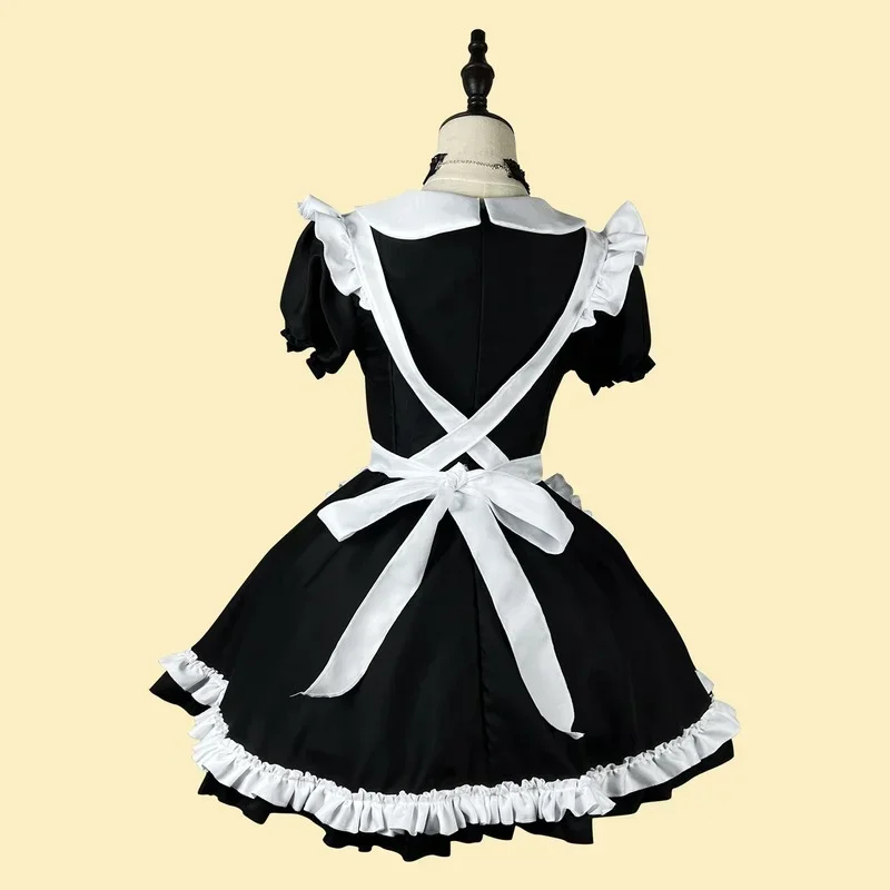 Cosbao Halloween Anime Cosplay Costumes Women Plus Size Kawaii Maid Uniform Gothic Lolita Cat Girl Sweetheart Fartuch Maid Bunny O