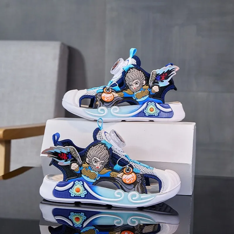 

Summer New Children's Bag Head Sandals Indoor Home Sports Sandals Baby Shoes Boys' Light Fashion Beach Sandals