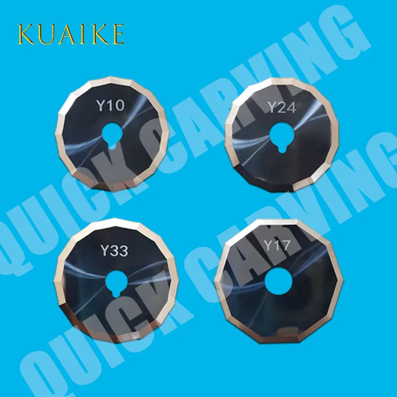 

10PCS Sinajet Y10 Y17 Y24 Y33 Digital Cutter Router Blade Textile Leather Garment Advertising Graphic Sign Package Router Blade