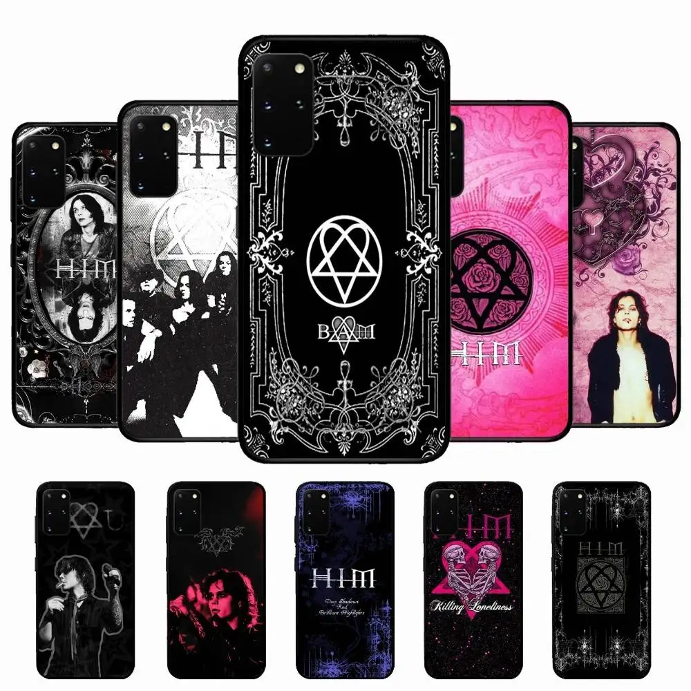 Rock Band H-Him Phone Case For Samsung S 24 Fe 25 Ultra Plus 20 Lite 21 30 22 23 24 22 Ultra 5G Fundas