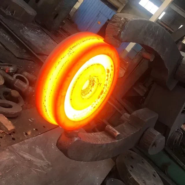 NEW Forged Industrial Steel Crane Rail Wheels Travelling Train Wheel Railway Wheel
