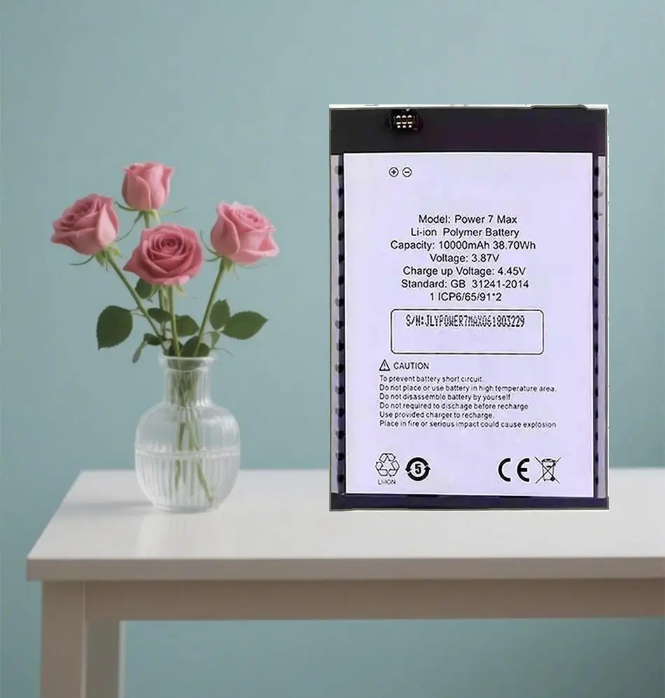 

Долговечный аккумулятор мобильного телефона емкостью 10000 мАч для Umi Umidigi Power 7 Max Power7 7 Max Safe