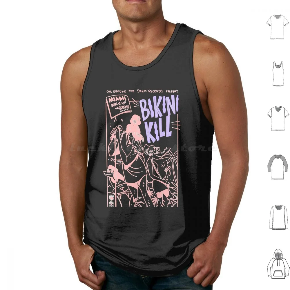 Mens Womens Bikini Kill Tank Tops Vest Sleeveless Mens Womens Bikini Kill Feminist Riot Grrrl 90 S Feminism Riot Girl Bikini