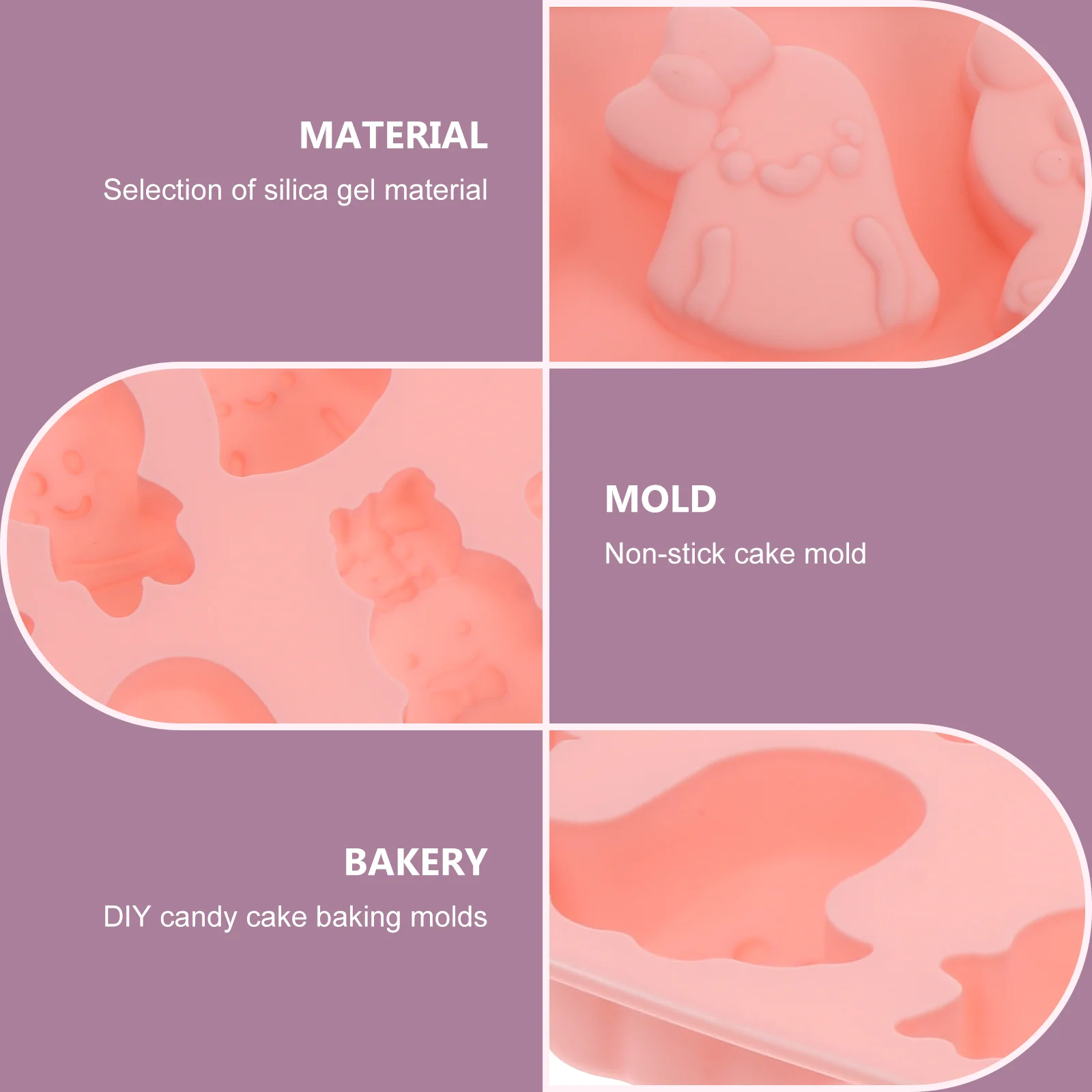 

1 шт., силиконовая форма для торта с призраком на Хэллоуин, водонепроницаемая, моющаяся, легкая, удобная для переноски, форма для торта