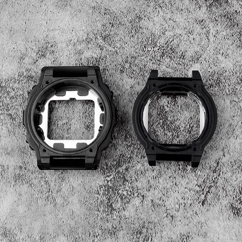 GA-900 GW-B5600 Black Red Inner shell Of The Movement For Casio G-shock DW-5600  GA-110 GA-2100 GM-5600 Plastic Watch Inner Case