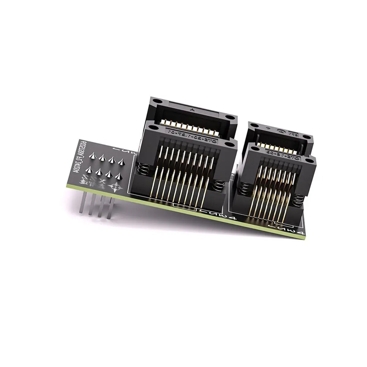 Digital Essentials 4In1 Pitch BIOS Programmer Socket SOP8 WSON8 QDFN8 Adapter 8-Pin EEPROM Flash Burner for Laptop Motherboard R