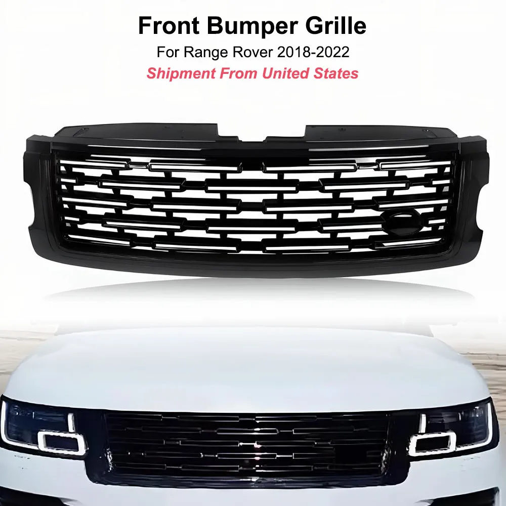 

For Range Rover 2018 2019 2020 2021 2022 Car Front Bumper Grille Guard Automotive Body External Accessories Protection