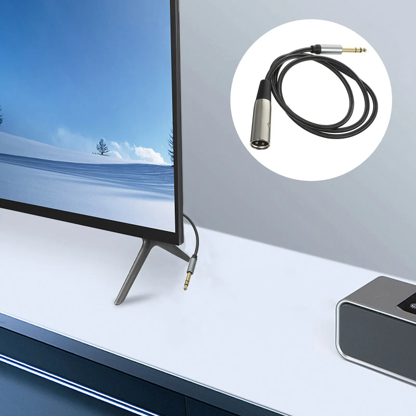 3 Pin Xlr Male To D…