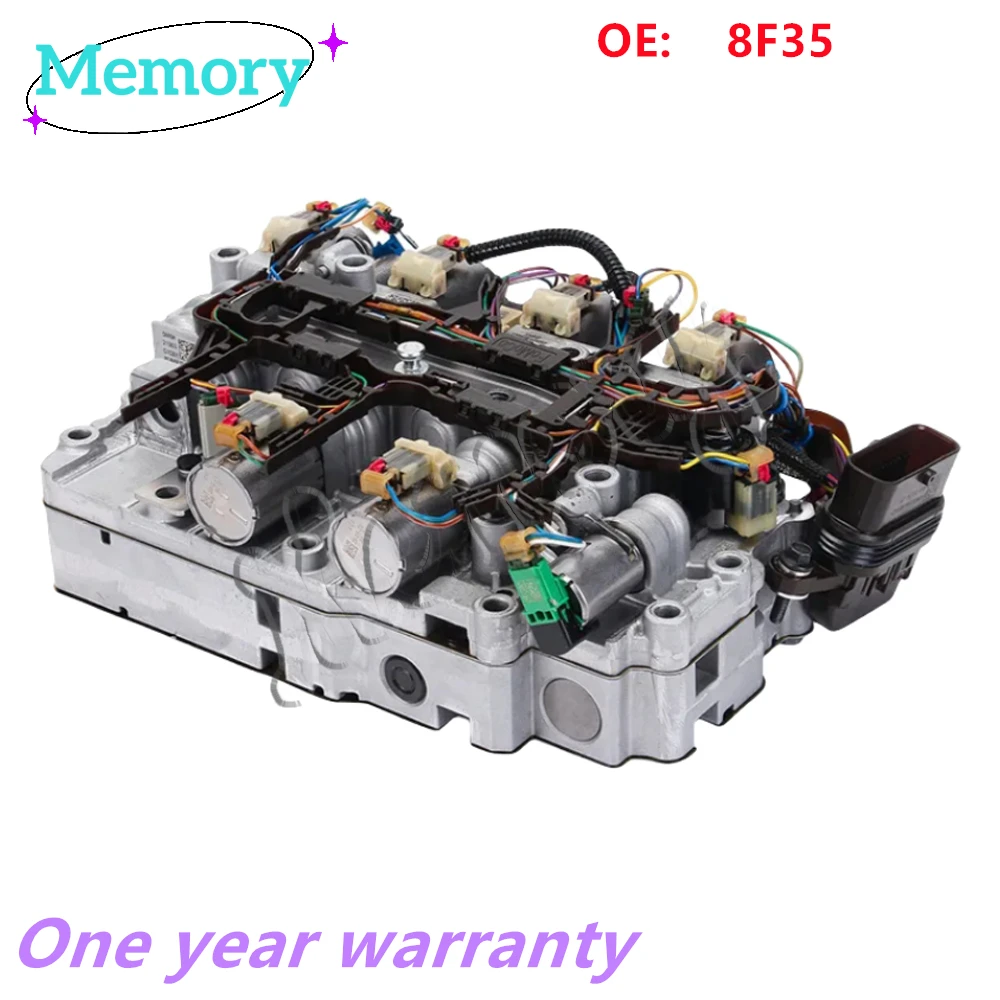 8F35 8-Speed Automatic Transmission Valve Body With Solenoids With Wiring Harness For Ford Auto Parts