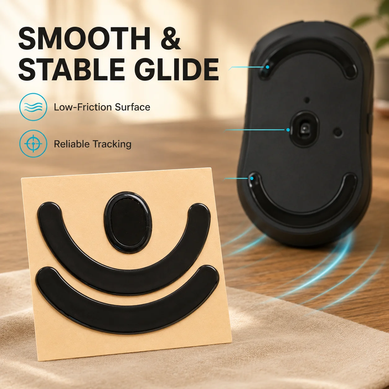 For Logitech G403, G603, G703 - Gaming Mouse Scroll Wheel + Mouse Non-Slip Skates Kit - Mouse Replacement Accessories Sets view 5