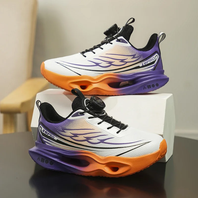 Luxury Boys Running Shoes 2027 New Fashion Children Sports Shoes PU Leather Comfortable Boys Sneaker