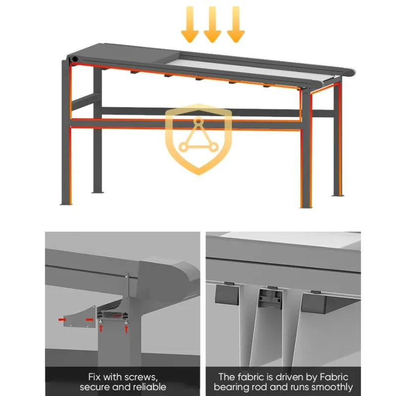 

Настраиваемый размер, водонепроницаемые роскошные навесные чехлы, алюминиевая выдвижная тканевая беседка на крыше для заднего двора