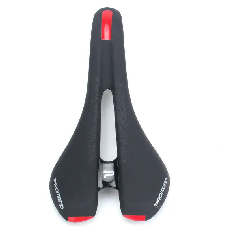 PROMEND Bicycle Seat PU Leather Mtb Saddle Shockproof Road Bike Saddle Comfortable Cycling Seats Racing Part