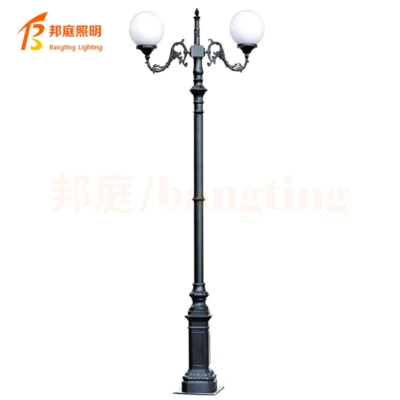 IP65 Waterproof Garden Pillar Light Aluminium Material Modern Main Gate Pillar Lights Outdoor European Pillar Light