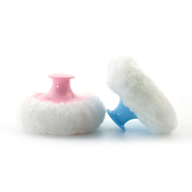 1/3/5PCS Soft Body Baby Face Comfortable Perfect Sponge Infant Puff Cosmetic Bath Puff  Box Powder Case Talcum Women Makeup Puff