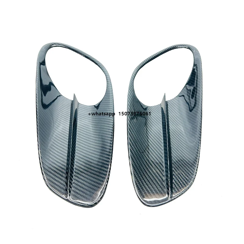 MIW Style Dry Full Carbon Fiber Car Exterior Parts Air Vent Intake Cover for Mclaren GT Carbon Vent Cover