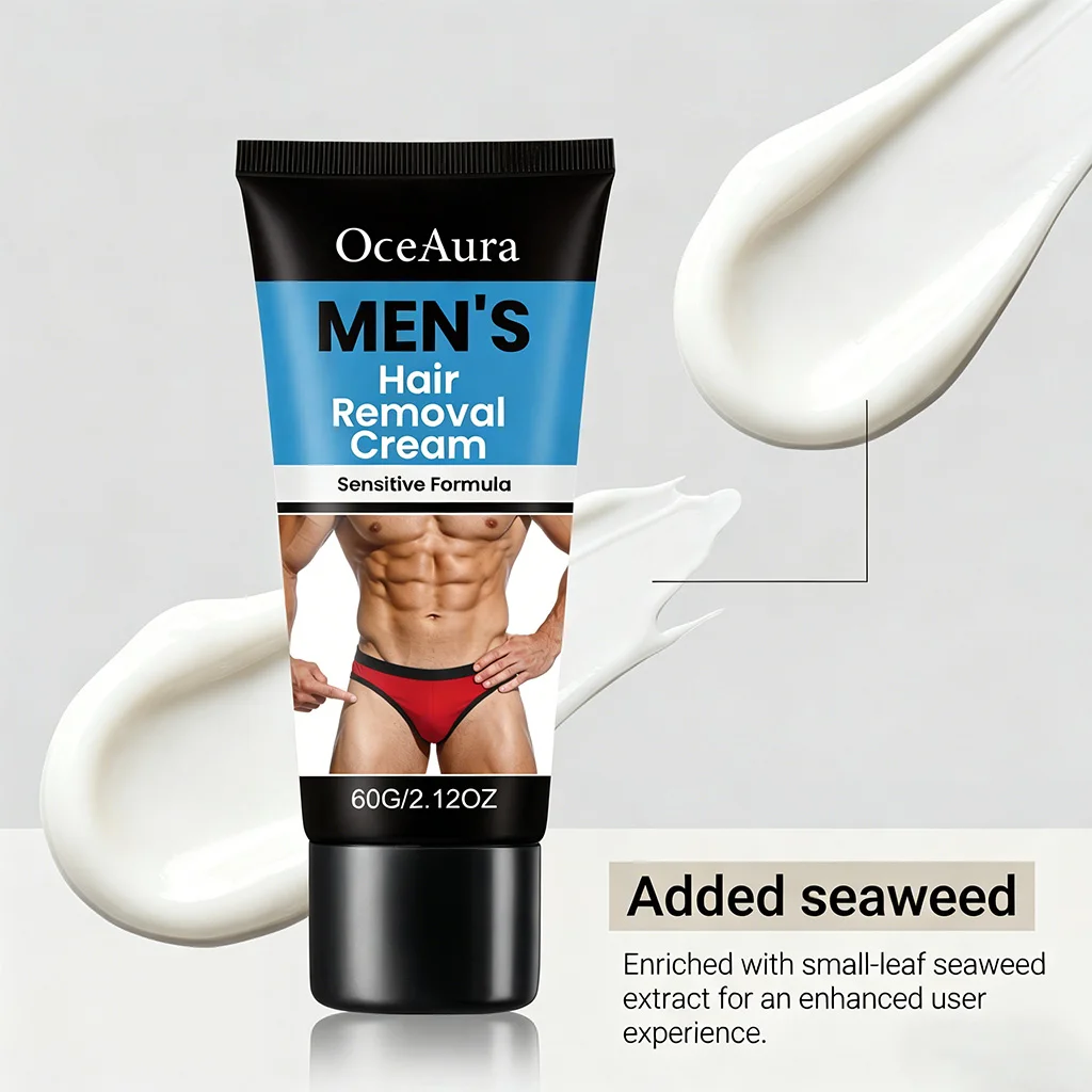 Hair Removal Cream For Man Permanently Gentle Moisturize Smooth Skin Hair Inhibition Serum Easy Apply Painless Hair Removal Waxs
